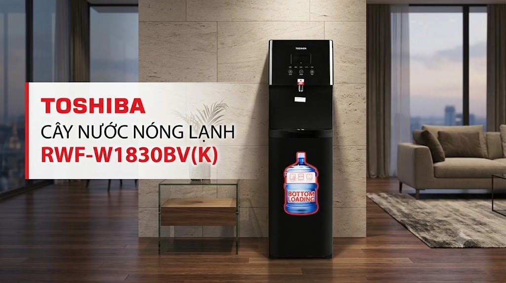 Cây nước nóng lạnh Toshiba RWF-W1830BV(K)